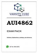 AUI4862 EXAM PACK 2023