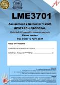 LME3701 Assignment 3 (COMPLETE ANSWERS) Semester 1 2024 - DUE 10 April 2024