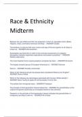 Exam (elaborations) Race & Ethnicity 