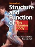 Test Bank - Memmler's Structure & Function of the Human Body 12th Edition by Barbara Janson Cohen