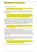 NRNP 6540 WEEK 7 Knowledge Check(Q&A all CORRECT) NRNP 6540 WEEK 7 Knowledge Check(Q&A all CORRECT) NRNP 6540 WEEK 7 Knowledge Check(Q&A all CORRECT) NRNP 6540 WEEK 7 Knowledge Check(Q&A all CORRECT) NRNP 6540 WEEK 7 Knowledge Check(Q&A all CORRECT) NRNP 