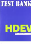 HDEV 4th Canadian Edition by Spencer & Laura Berk |TEST BANK  - All Chapters 1-19.