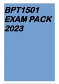 BPT1501 EXAM PACK 2023