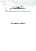 Taalbeschouwingsdidactiek