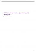 AAPC Medical Coding Questions with Answers