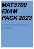 MAT3700 EXAM PACK 2023