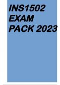 INS1502 EXAM PACK 2023