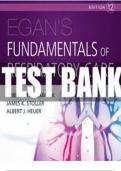 Test Bank – Egan’s Fundamentals of Respiratory Care 12th Edition (Kacmarek, 2020)