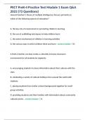 PECT PreK-4 Practice Test Module 1 Exam Q&A 2023 (73 Questions)