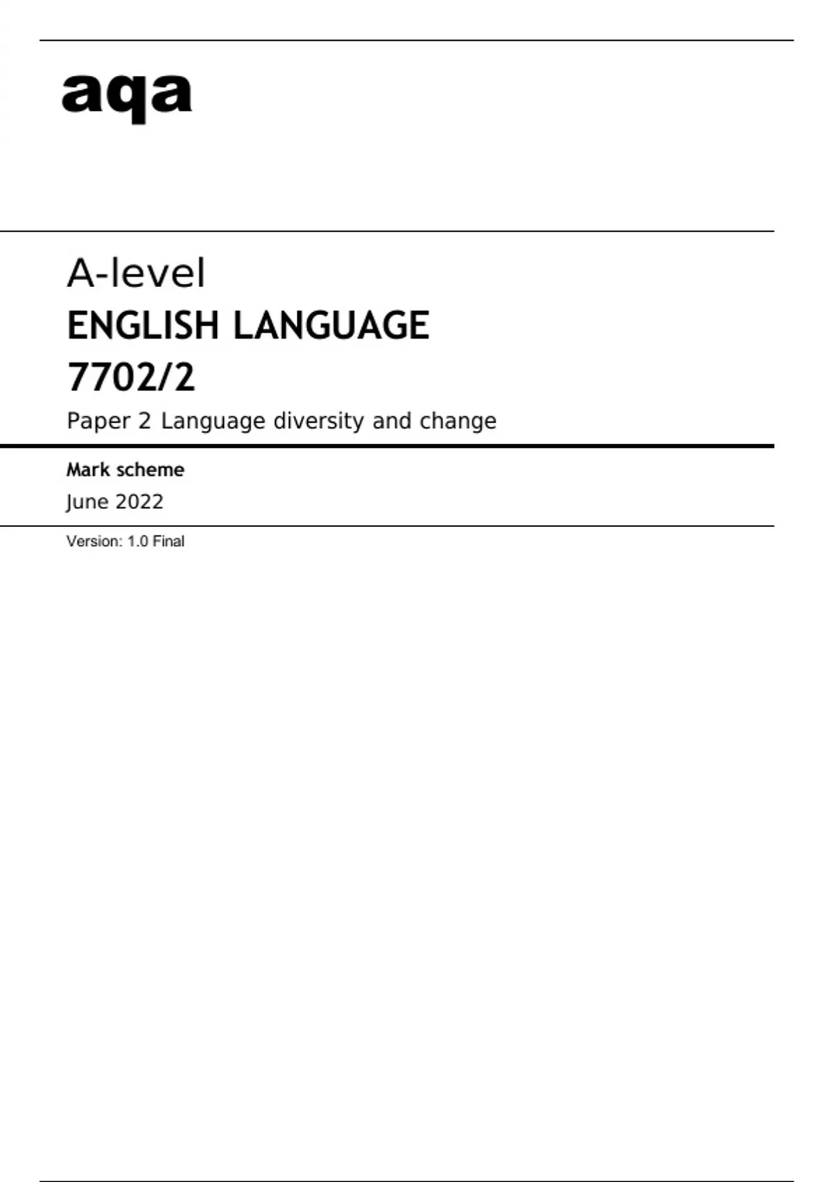 aqa-a-level-english-language-7702-2-paper-2-language-diversity-and