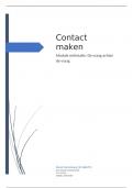 Leeruitkomst A: Contact leggen