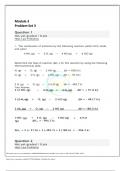 CHEM 103 module 3 problem set 3 (Portage learning)