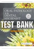 Test BANK for Oral Pathology for the Dental Hygienist 7th Edition by Ibsen