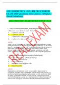 ATI COMMUNITY HEALTH PROCTORED  EXAM 2023 Questions with Answers (60 Q&A)  (Detail Solutions).