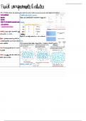 Summary notes of Fluid Compartments and Solutes