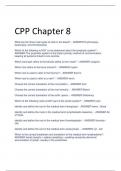 Exam (elaborations) CPP 