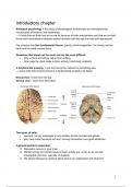 Summary biopsychology, Chapter 1-7