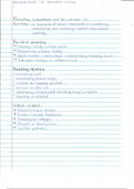 Business studies IGCSE Marketing notes