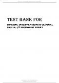 TEST BANK FOR NURSING INTERVENTIONS & CLINICAL SKILLS, 7TH EDITION 2024 UPDATE BY PERRY.pdf