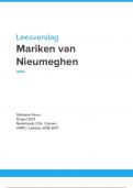 Boekverslag "Mariken van Nieumeghen"