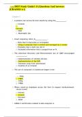   C 468 D033 Study Guide1 (1).Questions And Answers [GRADED A+]