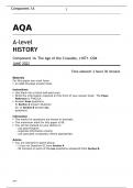 AQA Alevel HISTORY Component 1A  JUNE 2022 QUESTION PAPER- The Age of the Crusades, c1071–1204