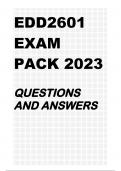 EED2601 EXAM PACK 2023