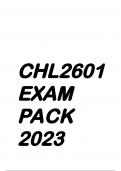 CHL2601 EXAM PACK 2023