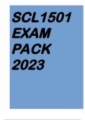 SCL1501 EXAM PACK 2023