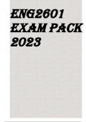 ENG2601 EXAM PACK 2023