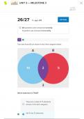 STATS 1001 Unit 3 Milestone 3 RETAKE Introduction to Statistics- University of the People 2023