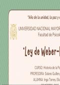 Ley de Weber-Fechner