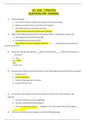 ATI TEAS 7 PRACTICE QUESTIONS AND ANSWERS