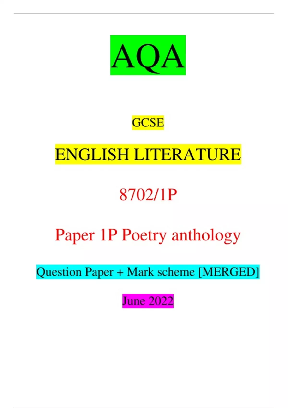 aqa-gcse-english-literature-8702-1p-paper-1p-poetry-anthology-question