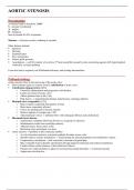 Aortic Stenosis (AS) - Condition Summary