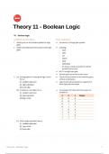 CIE iGCSE Computer Science | Boolean Logic