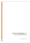 ANCC IQ DOMAINS BUNDLE:  ETHICAL & LEGAL PRINCIPLES, PSYCHOTHERAPY & RELATED THEORIES, ADVANCED SKILLS & SCIENTIFIC FOUNDATION BEST PACKAGE DEAL (100% VERIFIED) LATEST UPDATE