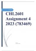 CHL2601 Assignment 4 2023 (783469)