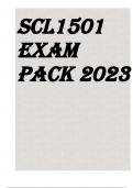 SCL1501 EXAM PACK 2023