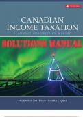 Canadian Income Taxation 2022/2023 25th Edition By William Buckwold, Joan Kitunen, Matthew Roman, Abraham Iqbal  | SOLUTIONS MANUAL