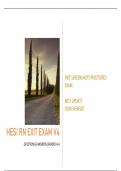 INET HESI RN EXIT EXAM V4 - QUESTIONS & ANSWERS (GRADED A+) SCREENSHOTS PROCTORED EXAM LATEST UPDATE (100% REVIEWED)