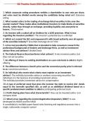 SIE Practice Exam 2023 Questions $ Answers (Rated A+)