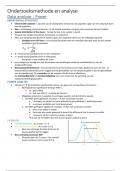 VOLLEDIGE SAMENVATTING van Onderzoeksmethoden en dataverwerking 2  gedoceerd in 2bach 2Sem in KINE 