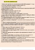 WA UST Site Assessor Exam Course WA UST Institution WA UST What is the hold time for soil and preserved GW GRO samples? - Answer- 14 days Is an ICC certification needed to install an AST? - Answer- 