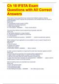 Ch 18 IFSTA Exam Questions with All Correct Answers 