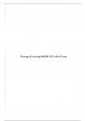 Portage Learning BIOD 152 Lab 6 Exam