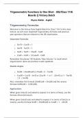 Trigonometric Functions in One Shot - JEE/Class 11th Boards || Victory Batch Physics Wallah - English