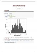 Statistics: Null Distribution