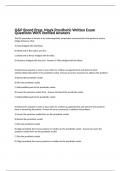 O&P Board Prep: Mock Prosthetic Written Exam Questions With Verified Answers 
