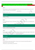 LATEST MATH 225N WEEK 4 STATISTIC QUIZS (WALDEN UNIVERSITY,WINTER-SPRING SEASON) WITH WELL ELABORATED QUIZS AND REASONED RESPONSES (VERIFIED & GRADED A+)